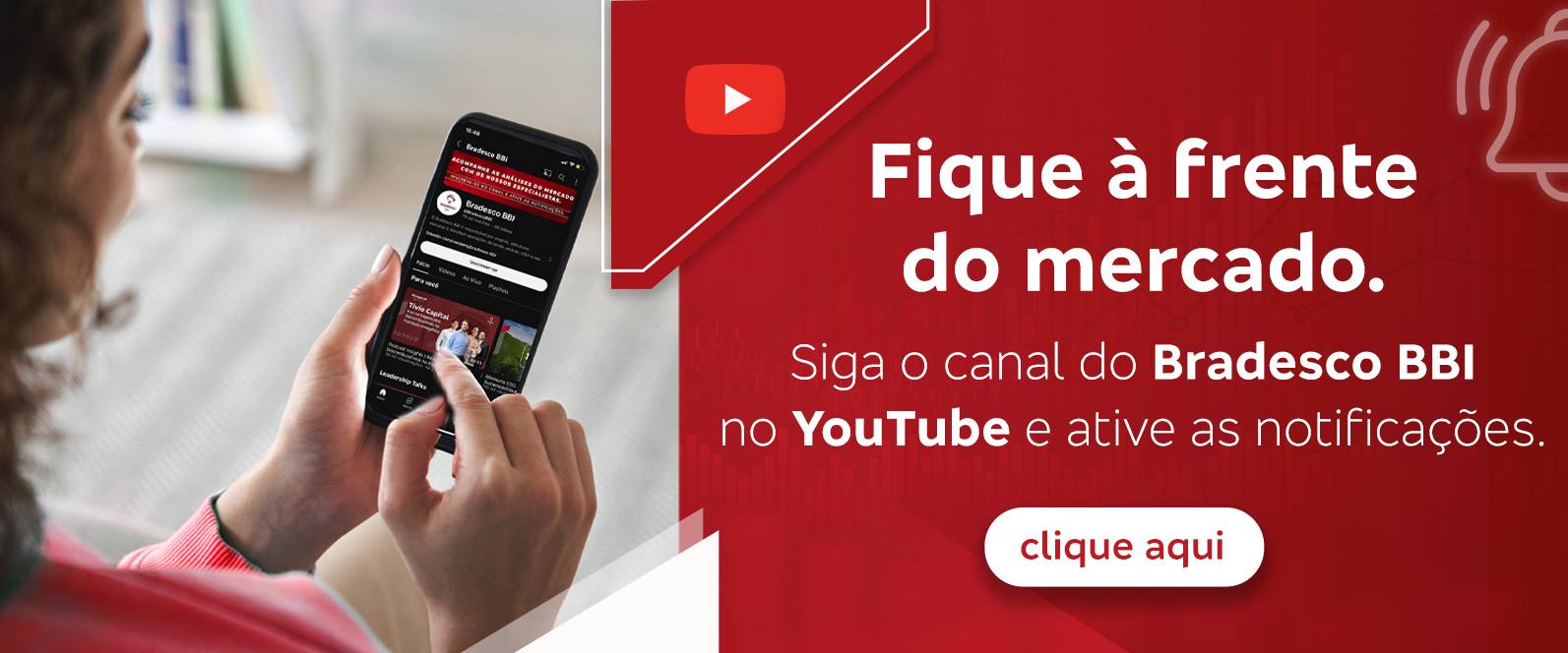 Fique à frente do mercado. Siga o canal do Youtube e ative as notificações. clique aqui.